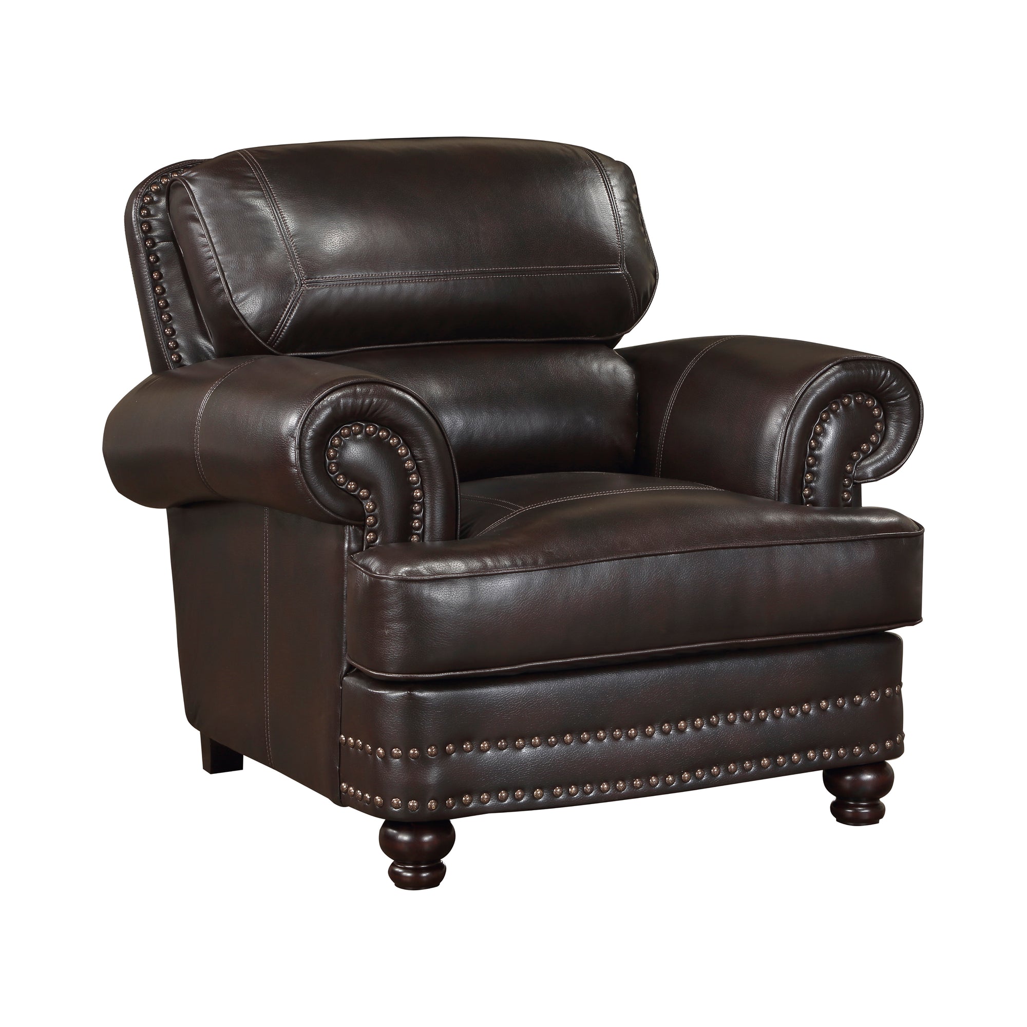 Mariposa Breathable Faux Leather Living Room Chair