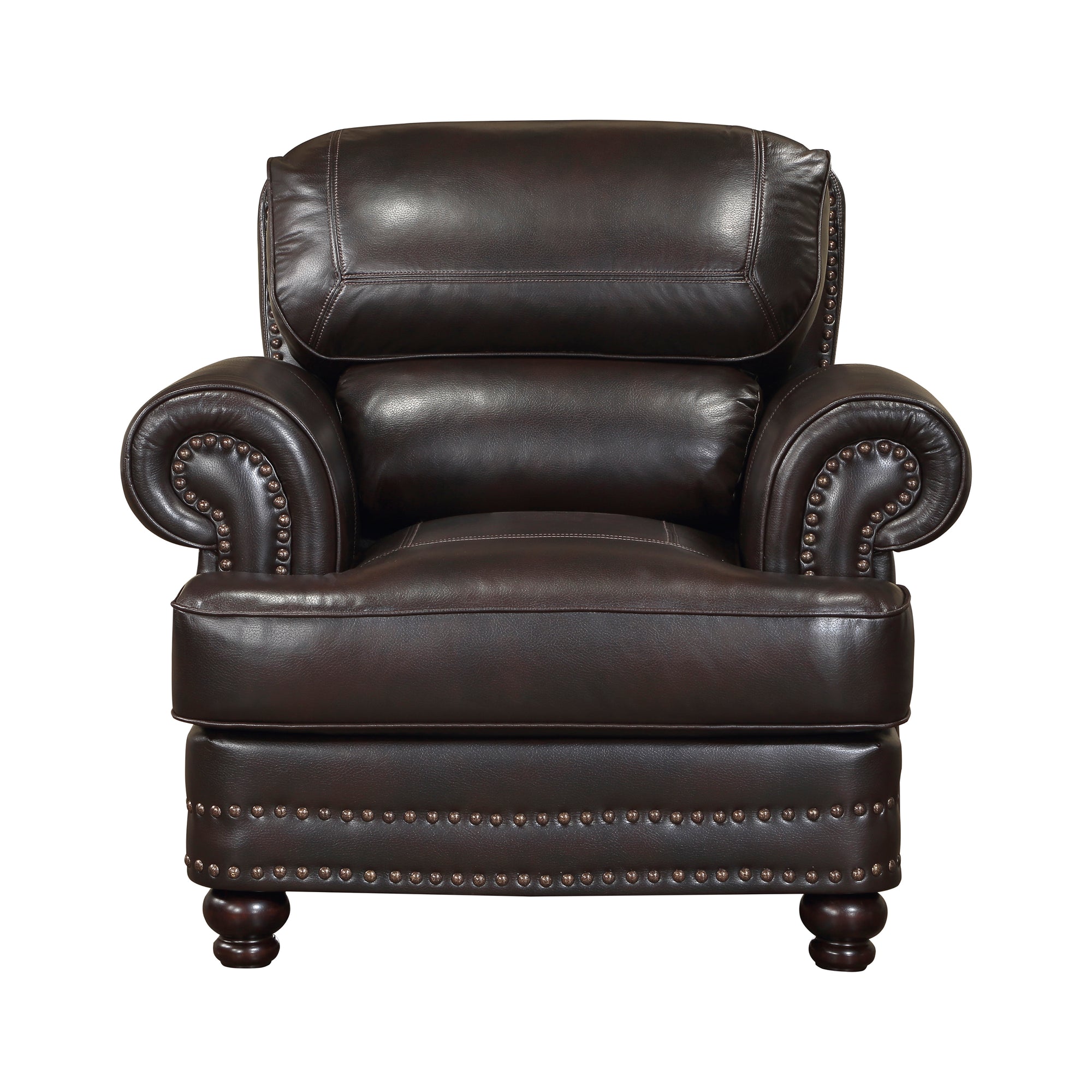 Mariposa Breathable Faux Leather Living Room Chair