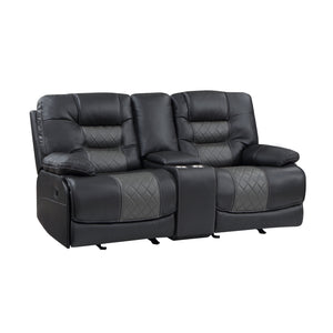 Emory 2-Piece Manual Reclining Living Room Sofa Set