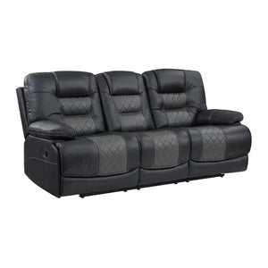 Emory 2-Piece Manual Reclining Living Room Sofa Set