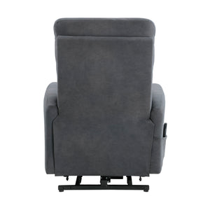 Jeanne Textured Microfiber Power Lift Chair with Massage and Heat