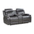 Nemesia 3-Piece Faux Leather Manual Reclining Sofa Set