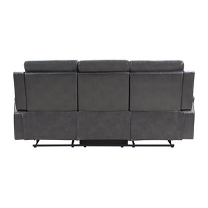 Nemesia 3-Piece Faux Leather Manual Reclining Sofa Set