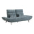 Gandra Chenille Sofa with Power Adjustable Seat Depth