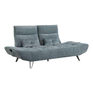 Gandra Chenille Sofa with Power Adjustable Seat Depth