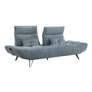 Gandra Chenille Sofa with Power Adjustable Seat Depth