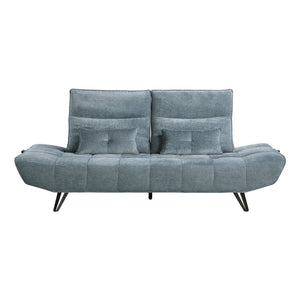 Gandra Chenille Sofa with Power Adjustable Seat Depth