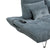 Gandra Chenille Sofa with Power Adjustable Seat Depth