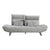 Gandra Chenille Sofa with Power Adjustable Seat Depth