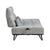 Gandra Chenille Sofa with Power Adjustable Seat Depth