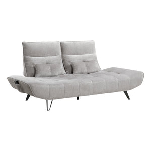 Gandra Chenille Sofa with Power Adjustable Seat Depth