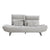 Gandra Chenille Sofa with Power Adjustable Seat Depth