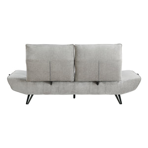 Gandra Chenille Sofa with Power Adjustable Seat Depth