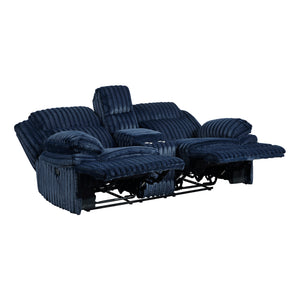 Medora 3-Piece Corduroy Fabric Manual Reclining Sofa Set