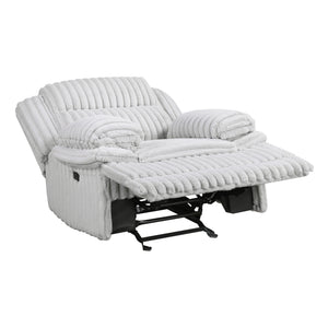 Medora Corduroy Glider Manual Reclining Chair