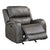 Mabel Polished Microfiber Rocker Reclining Chair