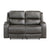 Mabel 2-Piece Polished Microfiber Manual Reclining Sofa Set