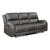 Mabel 2-Piece Polished Microfiber Manual Reclining Sofa Set