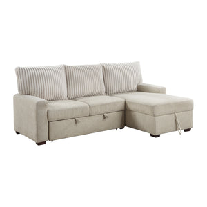 Liatris 2-Piece Sectional Sofa with Pull-out Bed and Right Chaise