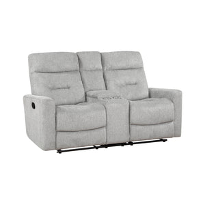 Mandevilla 3-Piece Chenille Manual Reclining Sofa Set