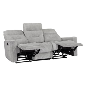 Mandevilla 2-Piece Chenille Manual Reclining Sofa Set