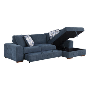 Gillam 2-Piece Sectional Sofa Sleeper with Right Chaise