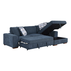 Gillam 2-Piece Sectional Sofa Sleeper with Right Chaise