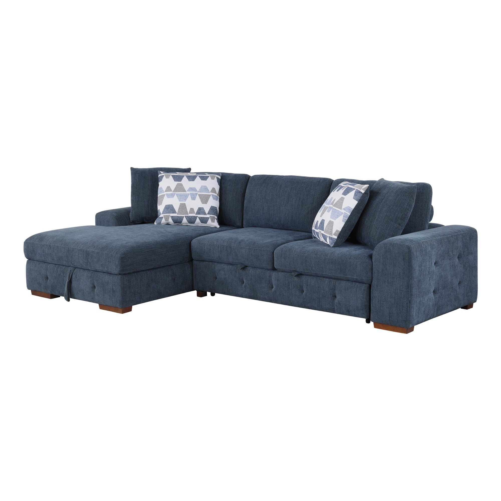 Gillam 2-Piece Sectional Sofa Sleeper with Left Chaise