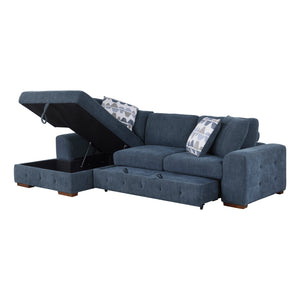 Gillam 2-Piece Sectional Sofa Sleeper with Left Chaise