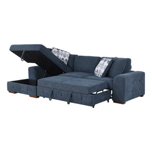 Gillam 2-Piece Sectional Sofa Sleeper with Left Chaise