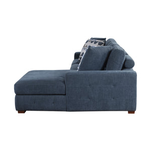 Gillam 3-Piece Sectional Sofa Sleeper with Right Chaise and Ottoman