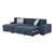 Gillam 3-Piece Sectional Sofa Sleeper with Left Chaise and Ottoman