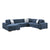Gillam 4-Piece Sectional Sofa Sleeper with Left Chaise