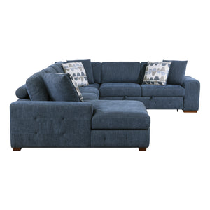 Gillam 4-Piece Sectional Sofa Sleeper with Left Chaise