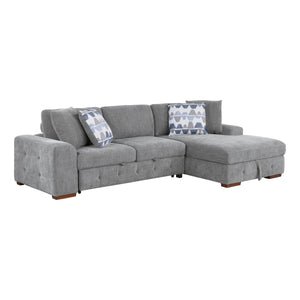 Gillam 2-Piece Sectional Sofa Sleeper with Right Chaise