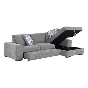 Gillam 2-Piece Sectional Sofa Sleeper with Right Chaise