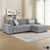 Gillam 2-Piece Sectional Sofa Sleeper with Right Chaise