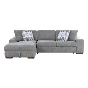 Gillam 2-Piece Sectional Sofa Sleeper with Left Chaise