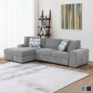 Gillam 2-Piece Sectional Sofa Sleeper with Left Chaise