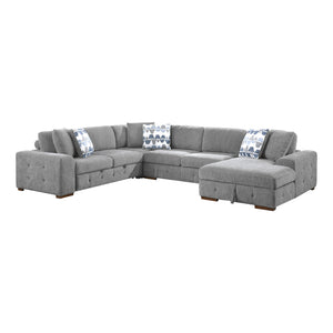 Gillam 4-Piece Sectional Sofa Sleeper with Right Chaise