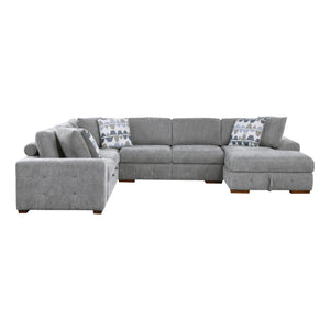 Gillam 4-Piece Sectional Sofa Sleeper with Right Chaise