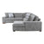 Gillam 4-Piece Sectional Sofa Sleeper with Right Chaise