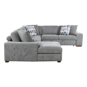 Gillam 4-Piece Sectional Sofa Sleeper with Left Chaise