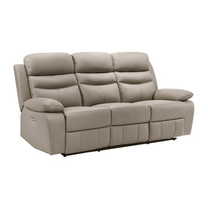 Peperomia 3-Piece Leather Match Power Reclining Sofa Set