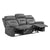 Papyrus 2-Piece Leather Match Manual Reclining Sofa Set