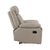 Papyrus Leather Match Manual Reclining Chair