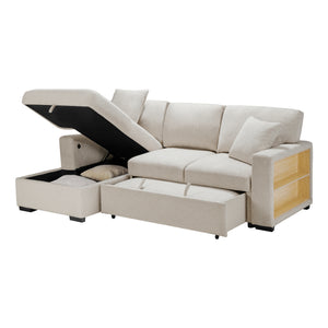 Salida 2-Piece Sectional Sofa Sleeper with Left Chaise