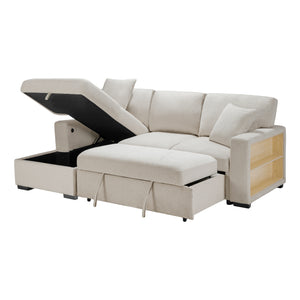 Salida 2-Piece Sectional Sofa Sleeper with Left Chaise