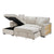 Salida 2-Piece Sectional Sofa Sleeper with Left Chaise