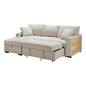 Salida 2-Piece Sectional Sofa Sleeper with Left Chaise